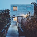 Modern secluded house